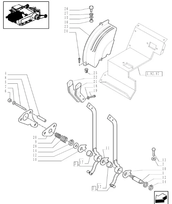 5097769 - рычаг